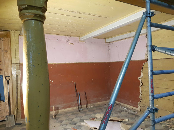 POSTĘPY PRAC PRZY KOŚCIELE W DUBIE