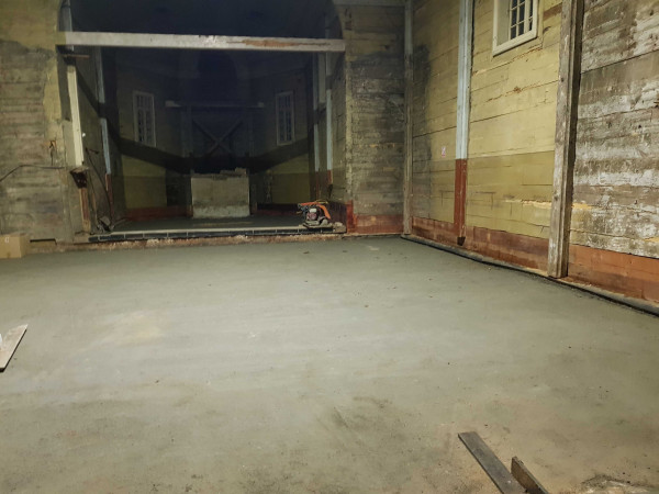 POSTĘPY PRAC PRZY KOŚCIELE W DUBIE