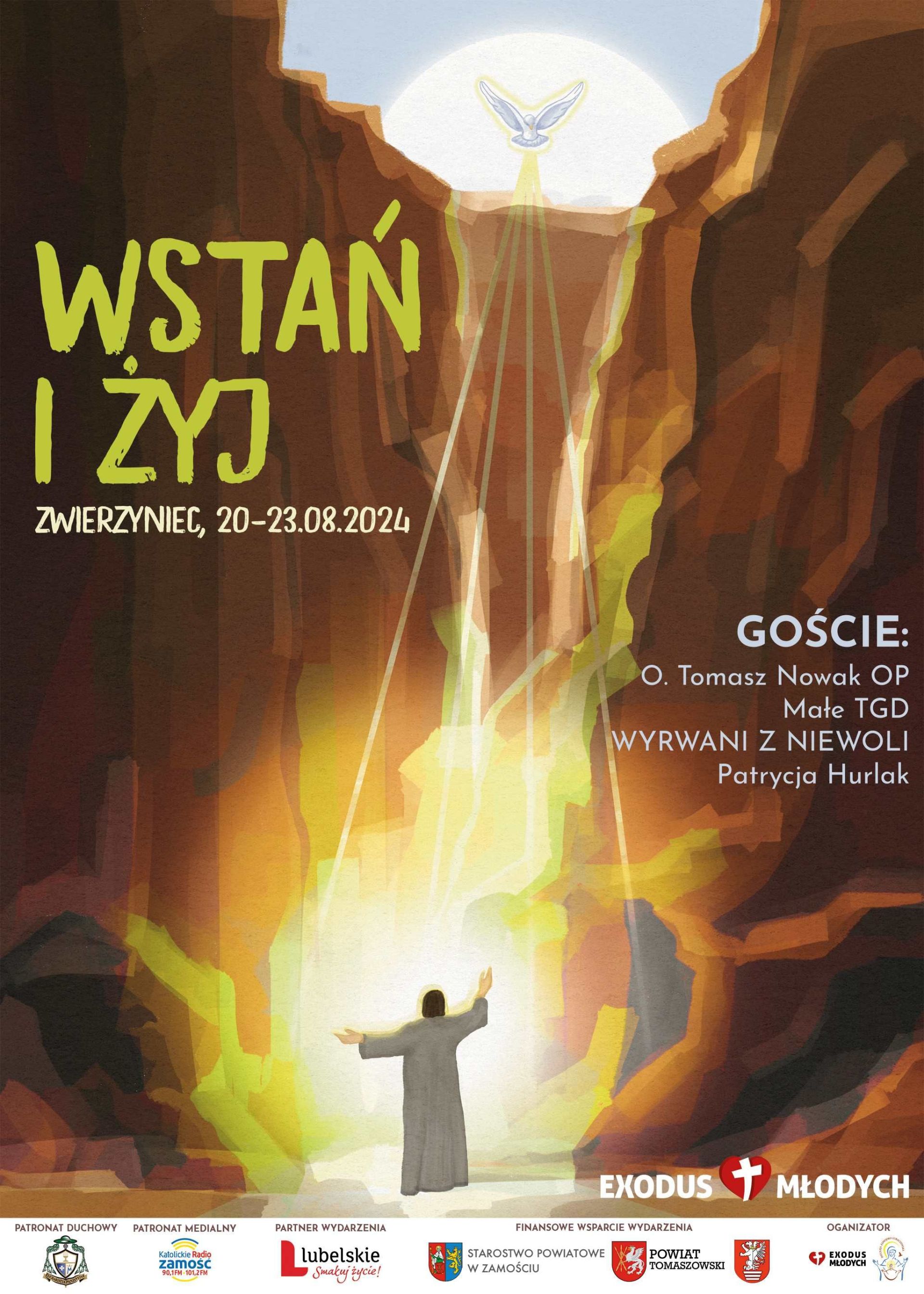 ZAPROSZENIE NA EXODUS MŁODYCH